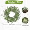 20in Eucalyptus Door Wreath Spring Greenery Wreath Artificial Hanging Foliage Wreath for Front Door Outside All Season Window Mantle Farmhouse Home Decor